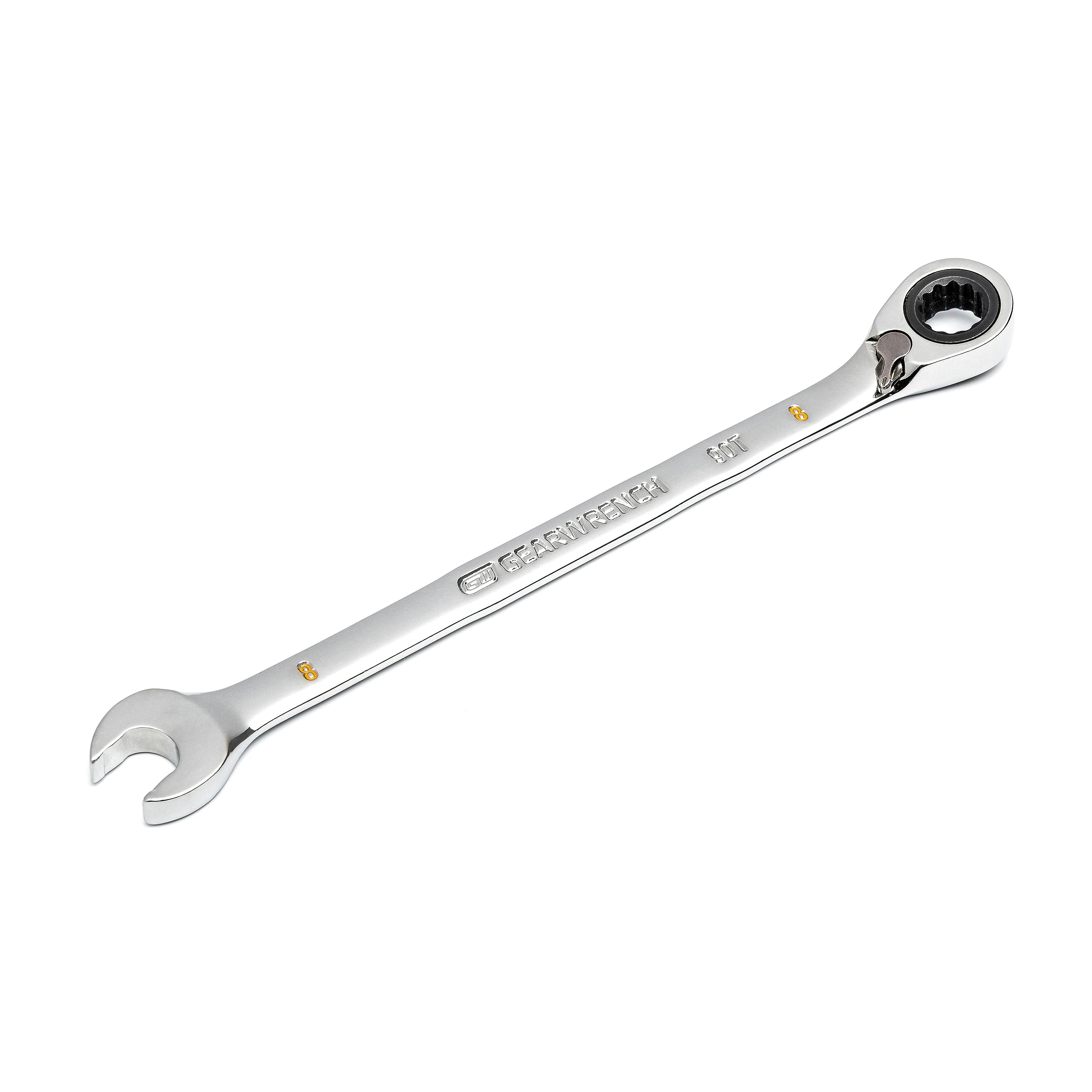 GEARWRENCH 90T 8mm Reversible Ratcheting Combination Wrench
